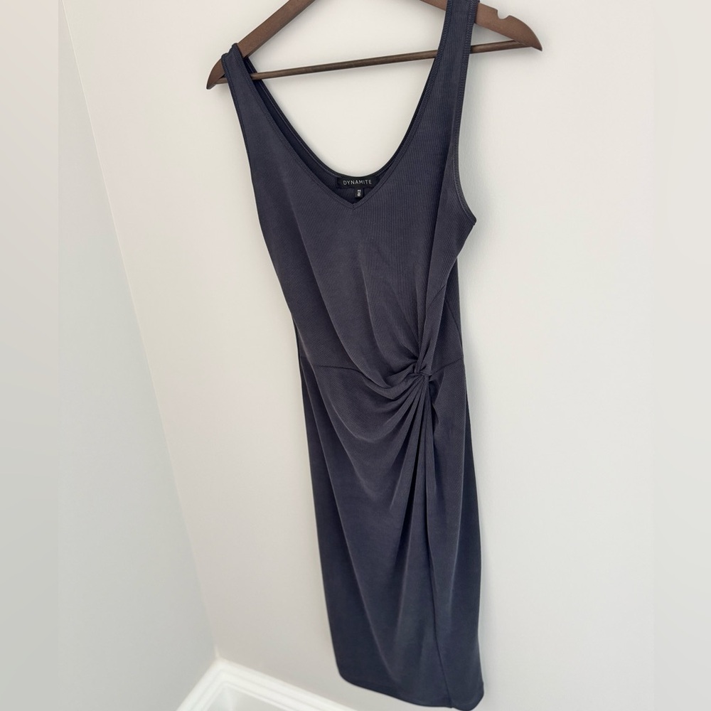 Elegant Grey Dress